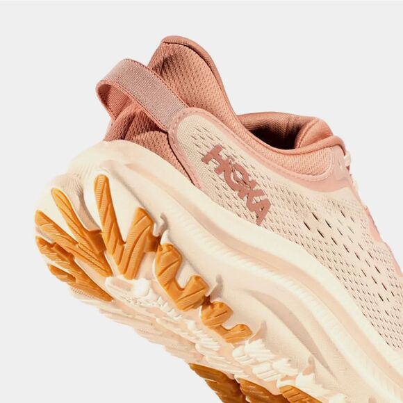 HOKA One One Women's Sz 10.5B Vanilla/Sandstone Kawana 2 Running Shoes - Picture 12 of 13